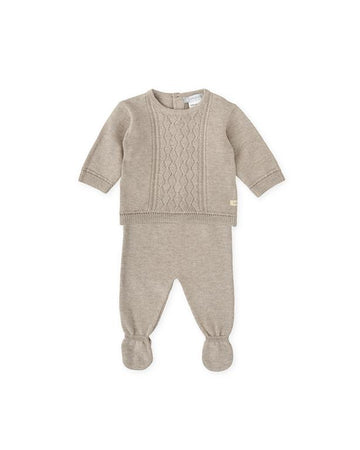Taupe Set Top & Bottom for Kids