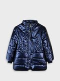 Children's Navy Jacket For Girl