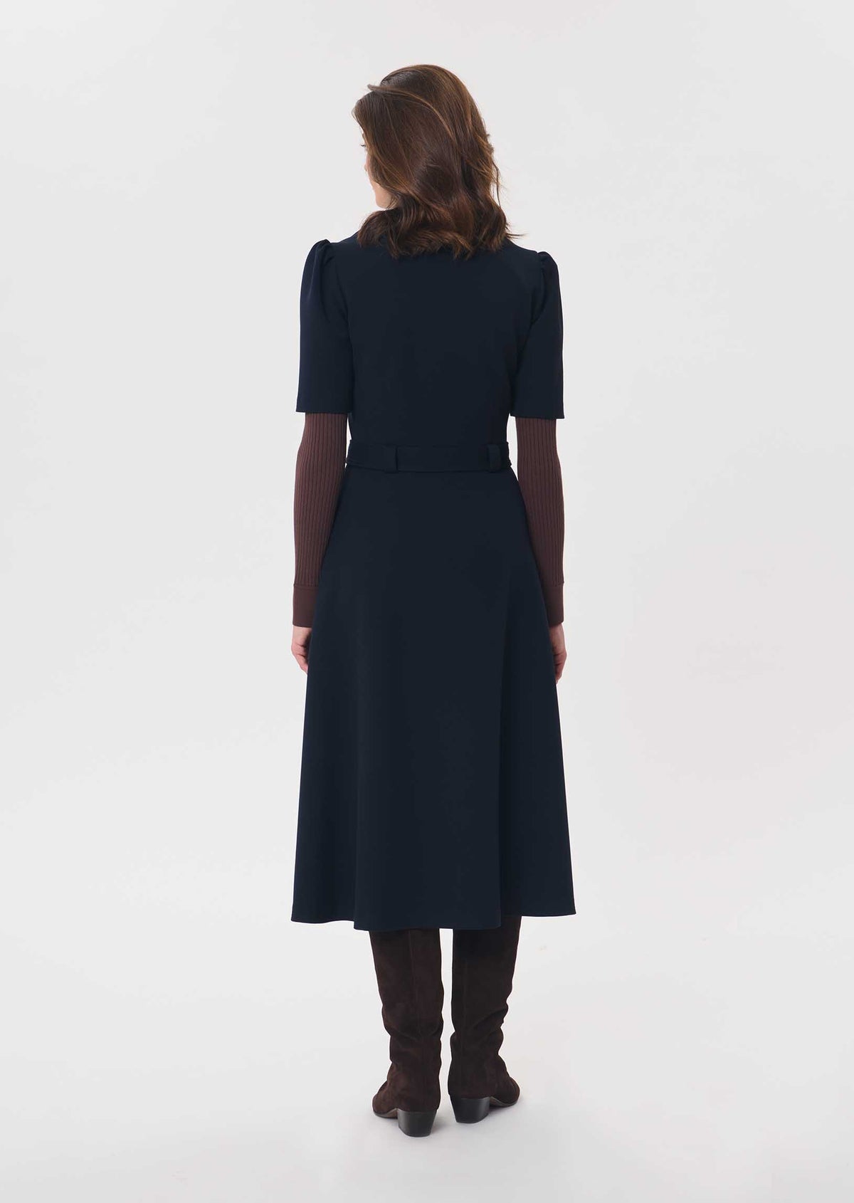 Rubio dress in navy by Tara Jarmon