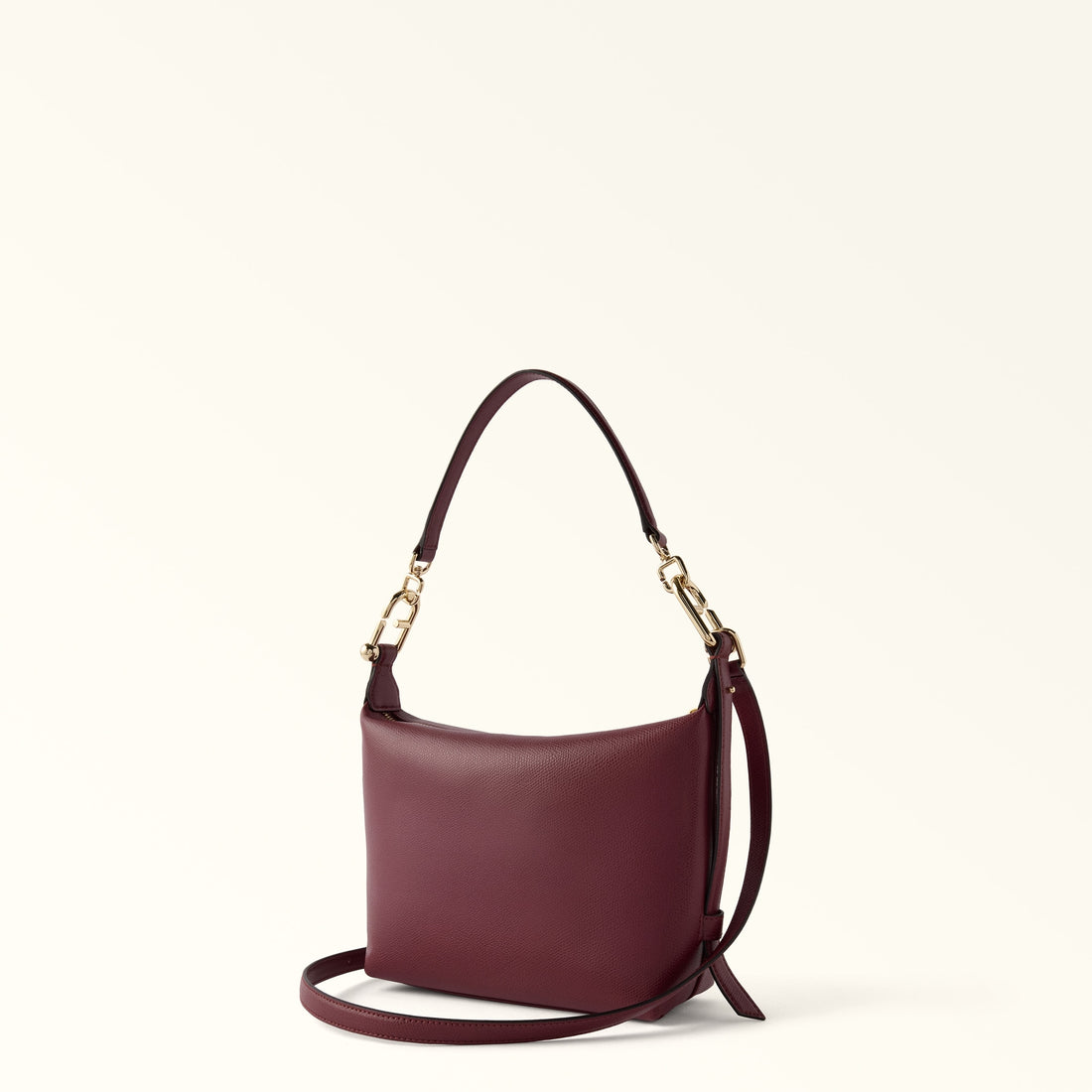 Furla Tonie Mini Hobo in Red - Bags 