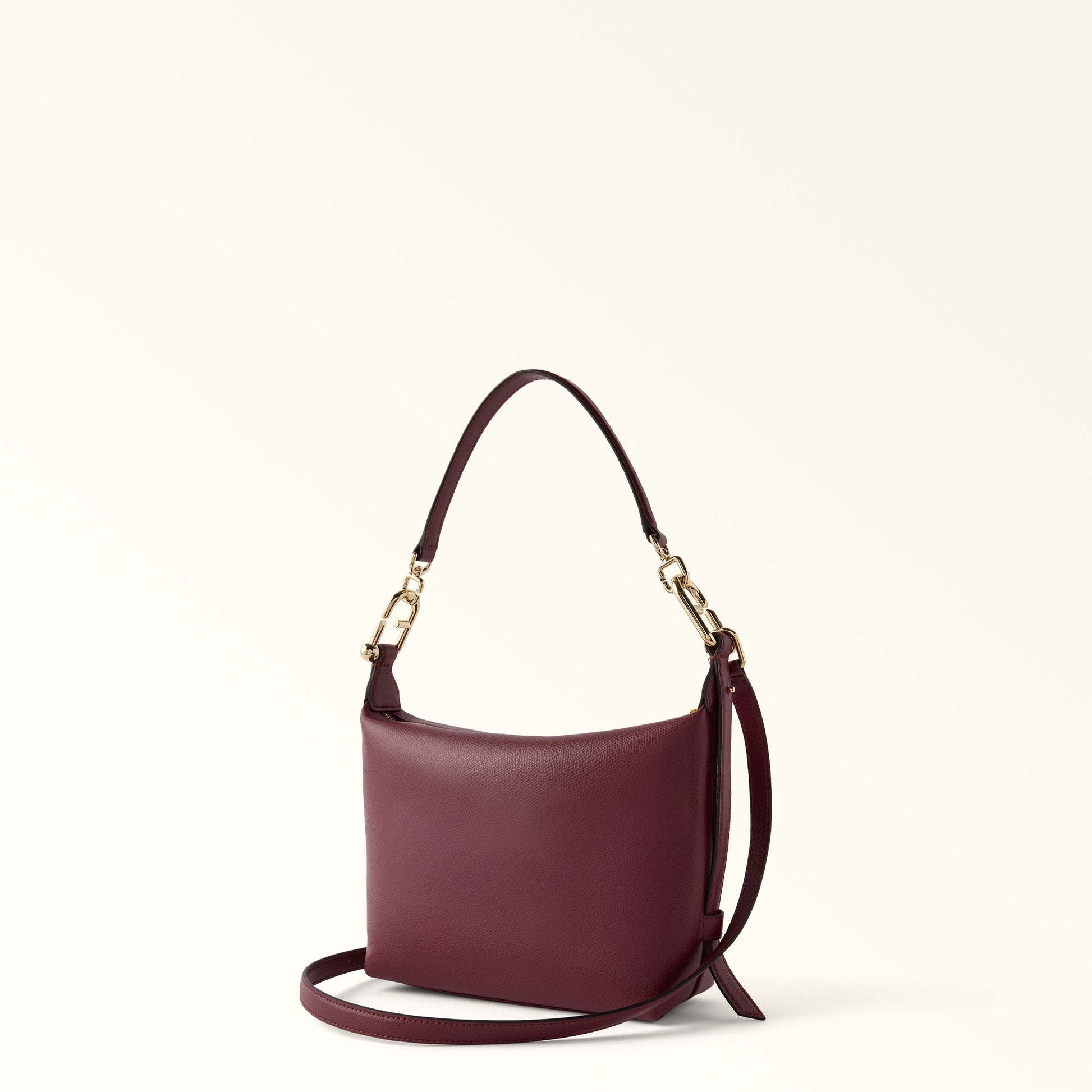 Furla Tonie Mini Hobo in Red - Bags 