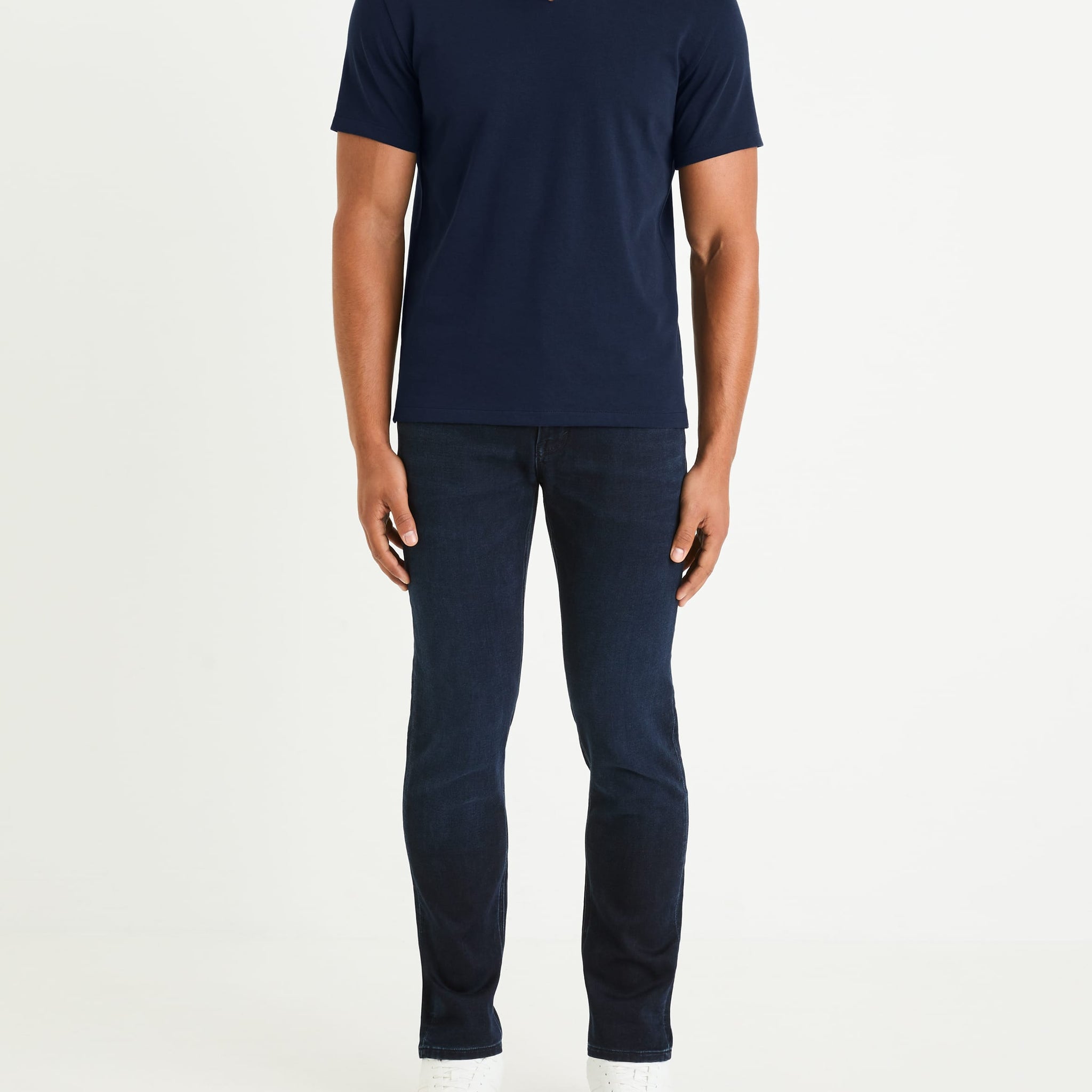 navy Short sleeves Polo