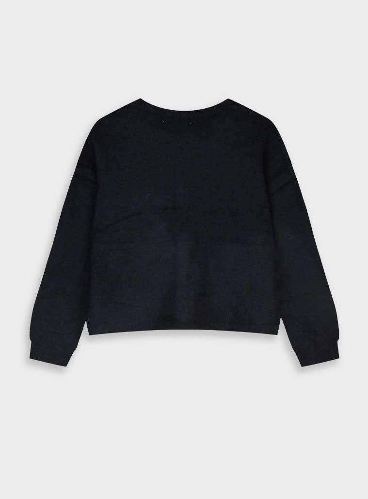 Children's Black Cardigan For Girl Energiers