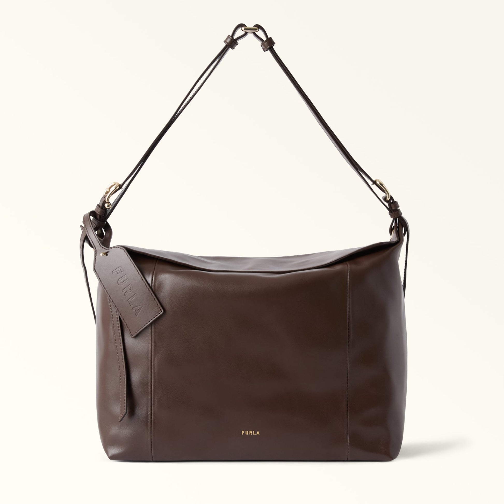 Furla Ginevra L Shoulder Bag in Brown - Bags 