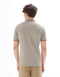 Light Grey Short Sleeves Polo - Celio Lebanon
