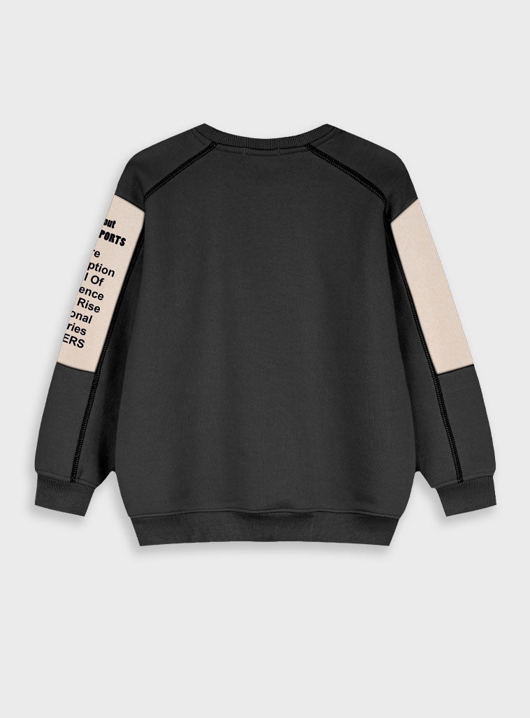 Children's Black Blouse For Boy Energiers