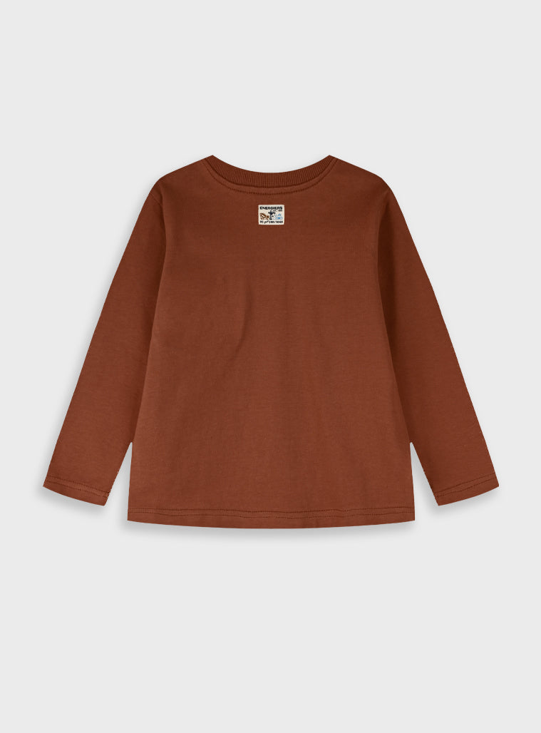 Cotton Boy Blouse - Bronze