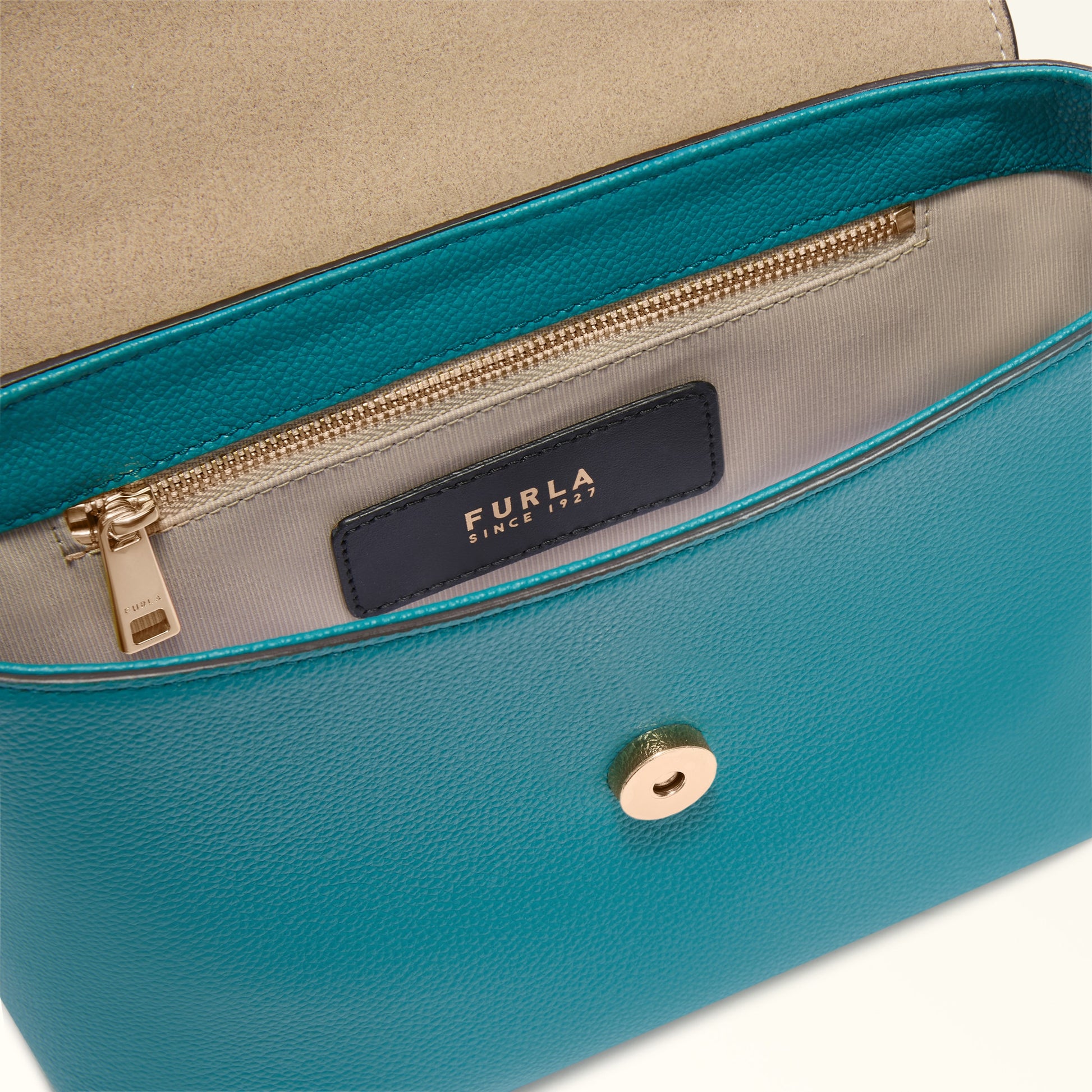 Furla Moonlight S Top Handle Bag In Leather