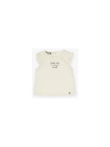 white t-shirt T-SHIRT KHABBAZ