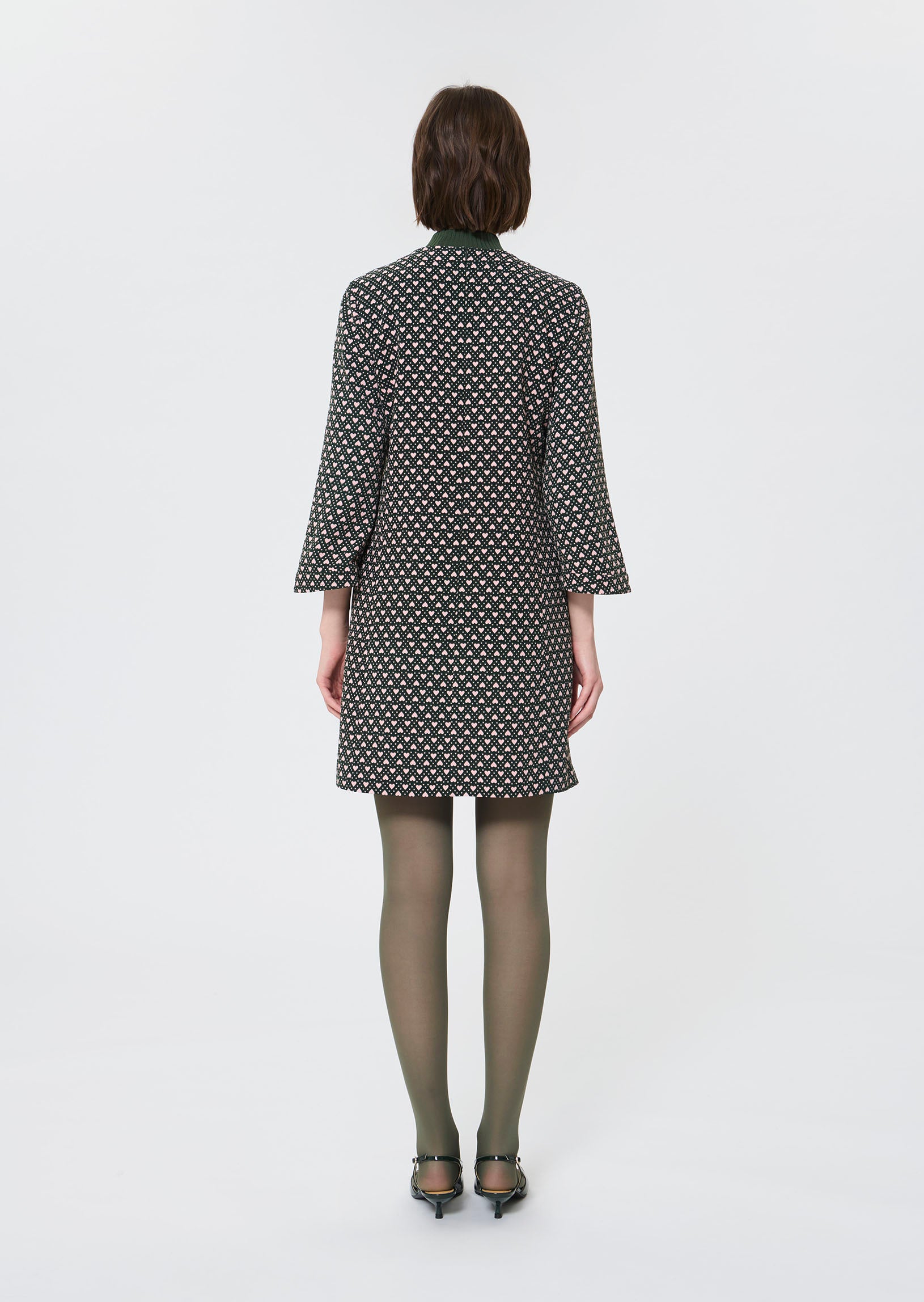 Rivanna  English green dress for women