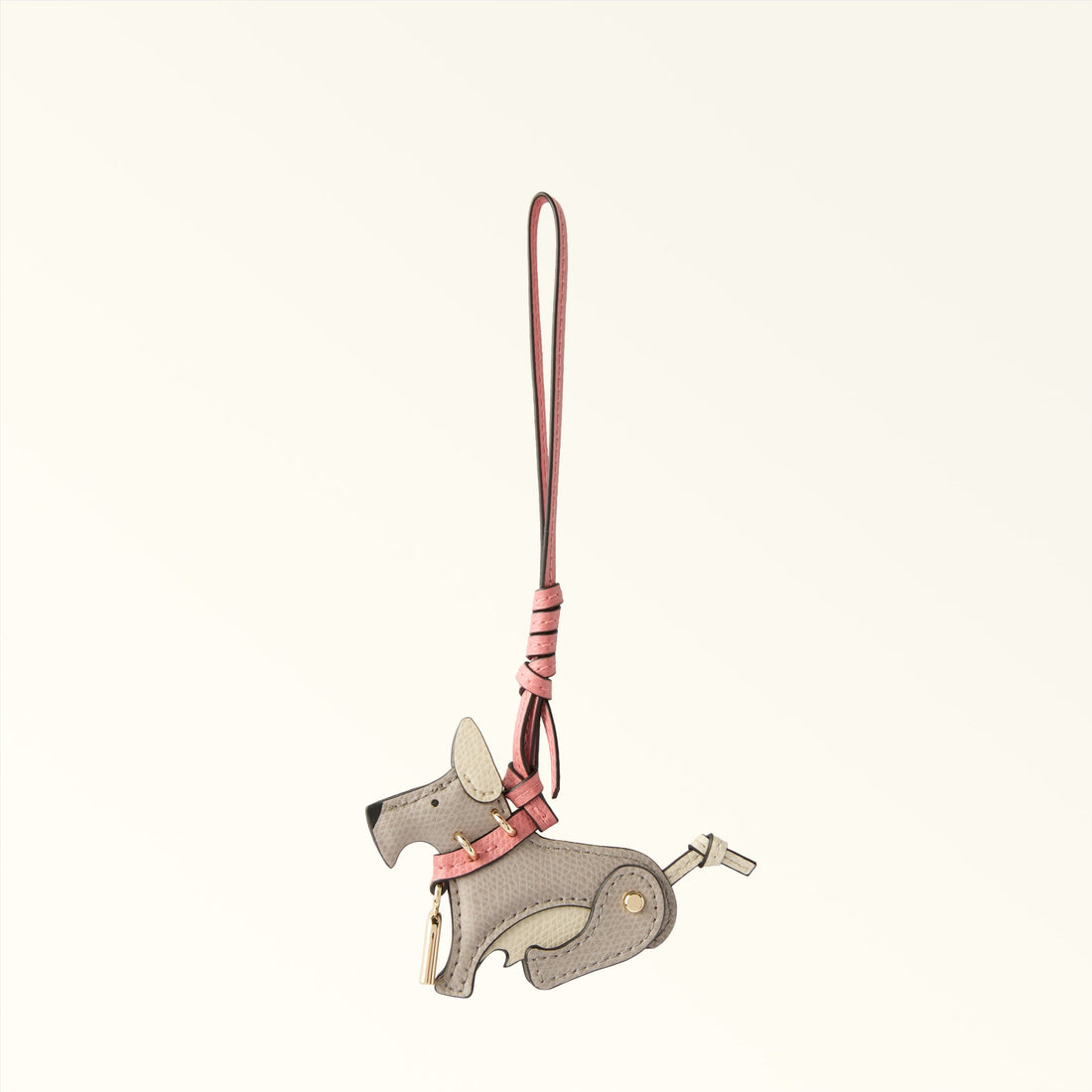 Furla Allegra Shnauzer Charm in Grey - Charms 