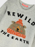 Boy Blouse - Grey Melange