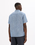 Blue Short Sleeves Shirt for Men