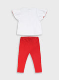 Red Infant Set for Girls