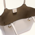 Furla Lea M Tote in White - Bags 