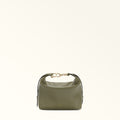 Furla Tonie Mini Hobo Bag In Leather