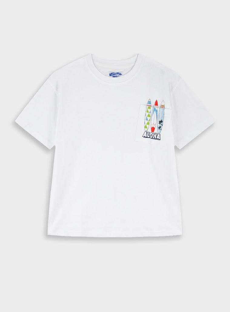 White Blouse Beach for Boys