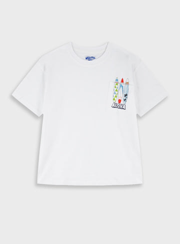 White Blouse Beach for Boys