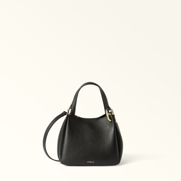 Furla Nuvola Mini Tote in Black - Bags 