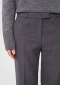 Poupee grey compact canvas pants Tara Jarmon